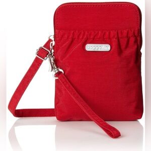 Baggallini RFID Bryant Crossbody Pouch with Wrist Strap